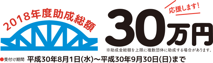 2016年度助成総額30万円